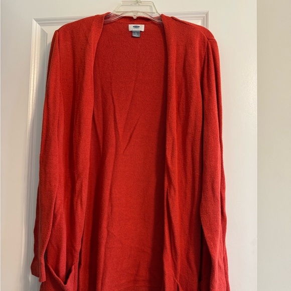 Old Navy Burnt Orange Women's Cardigan with Pockets Size L - Picture 1 of 4
